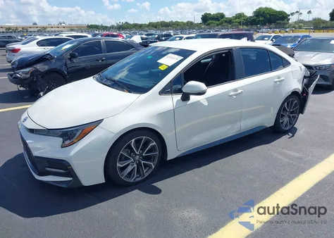 2021 Toyota Corolla Se из США, поврежденный, VIN 5YFS4MCE1MP089164